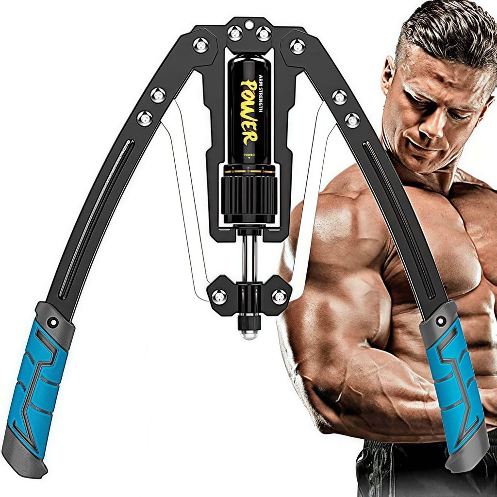 Arm-Power Twister, Armtrainer 10 - 200KG, Unterarm Training Brust Trainingsgerät, Power Twister, Brust und Oberkörperarmkraft Krafttraining
