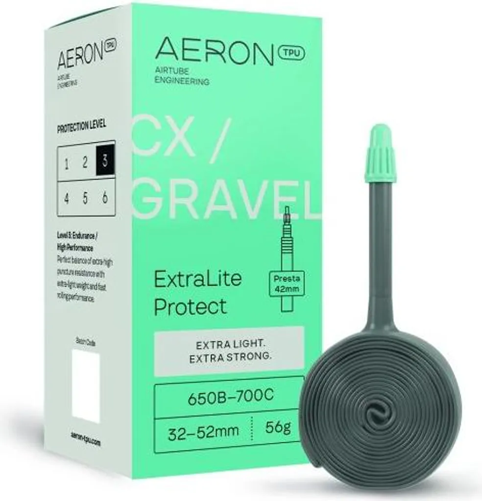 Chambre à air pour voyage à vélo et chemins Aeron Cx 650B et 700C
