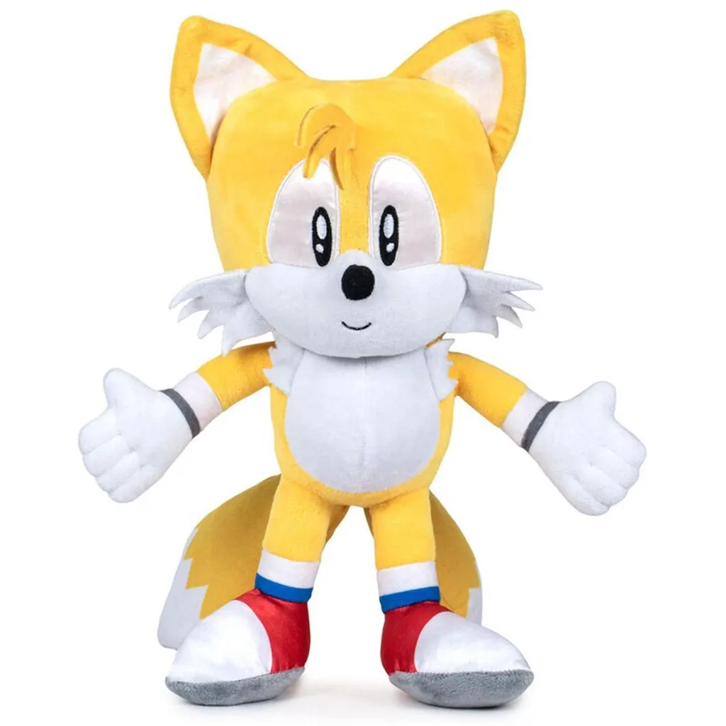 Peluche Tails 30cm Sonic le Hérisson - Doudou Doux pour Enfant Sega