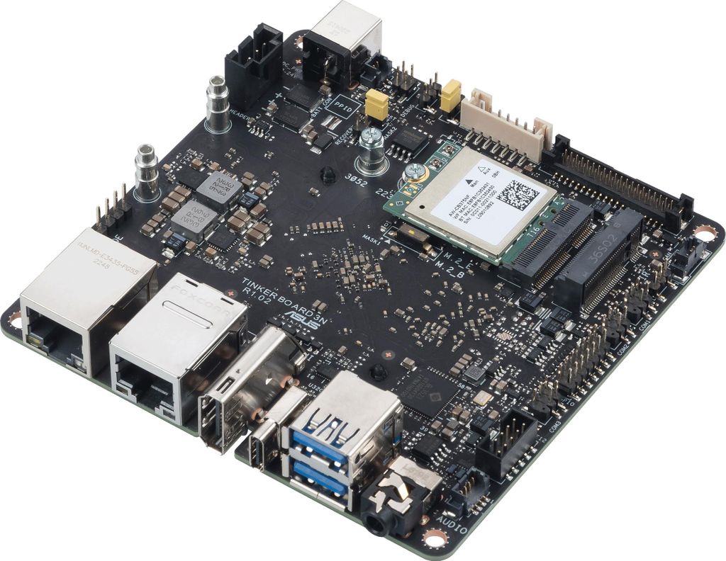 ASUS Tinker Board 3N - Einplatinenrechner Rockchip RK3568 Immagine del prodotto 