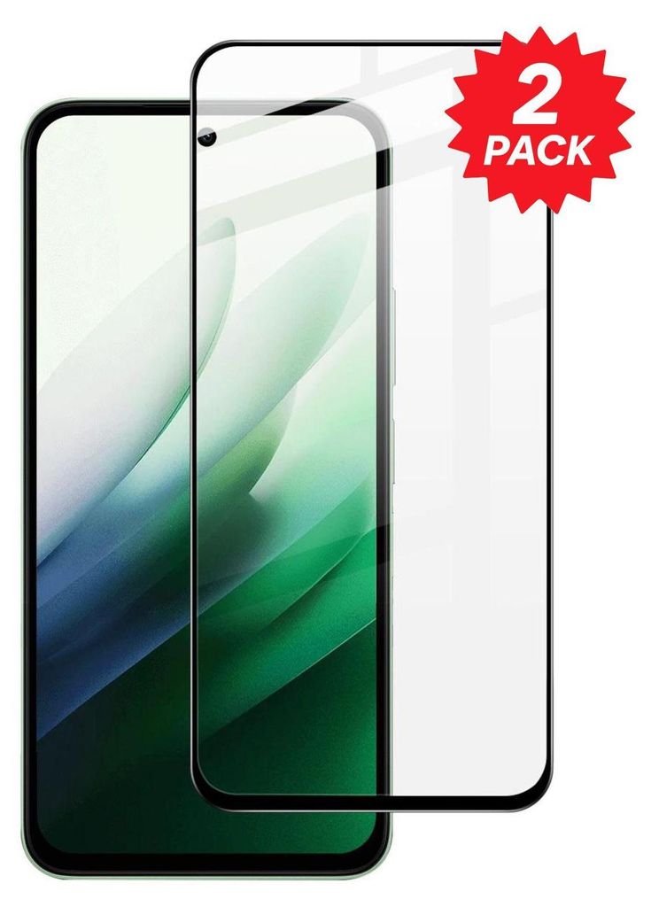 2x 3D Premium Full 0,3mm Hart Glas Display Schutzglas für Xiaomi Redmi 15 5G