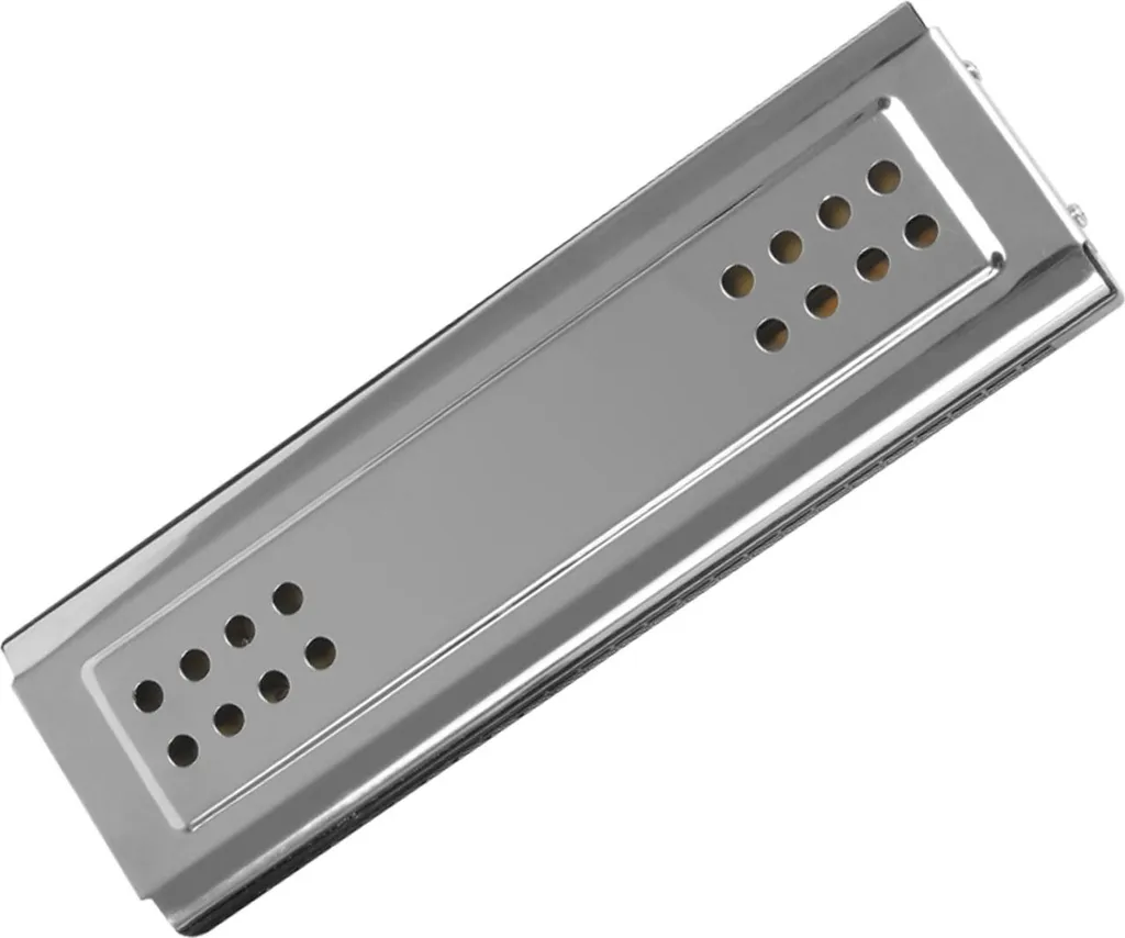 Harmonica trémolo double face Do Sol anti-perte d'air avec étui rigide