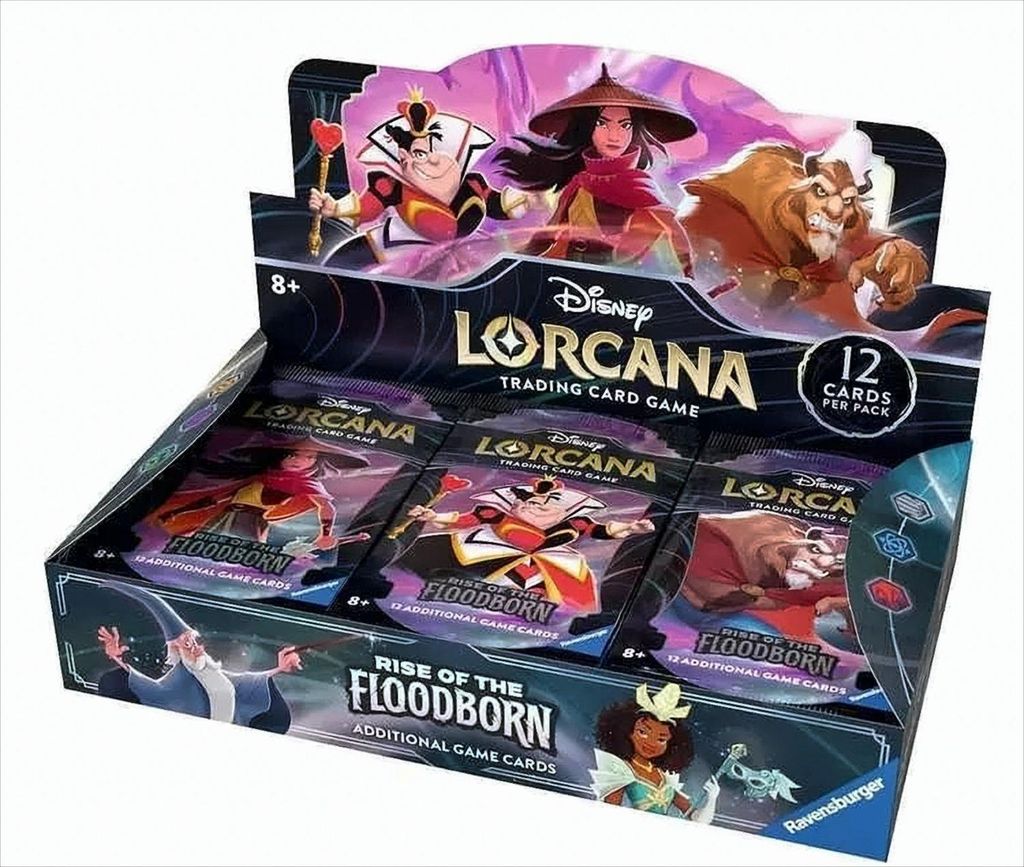 Lorcana Rise of the Floodborn 4 Booster Box Case Produktbild 