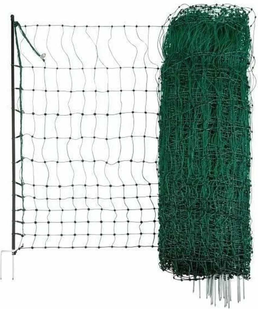 Filet de sécurité Kerbl 25 m pour poules et volailles - Clôture robuste