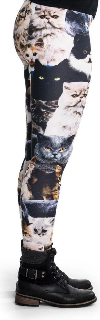 cosey - Bedruckte Tiermotiv-Leggins (Einheitsgröße) - Produktbild 2