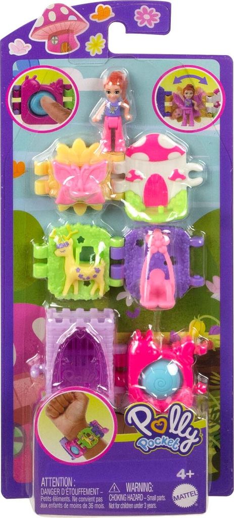 Polly Pocket HKV69 - Bracelet 2 - Mini poupée Image du produit 