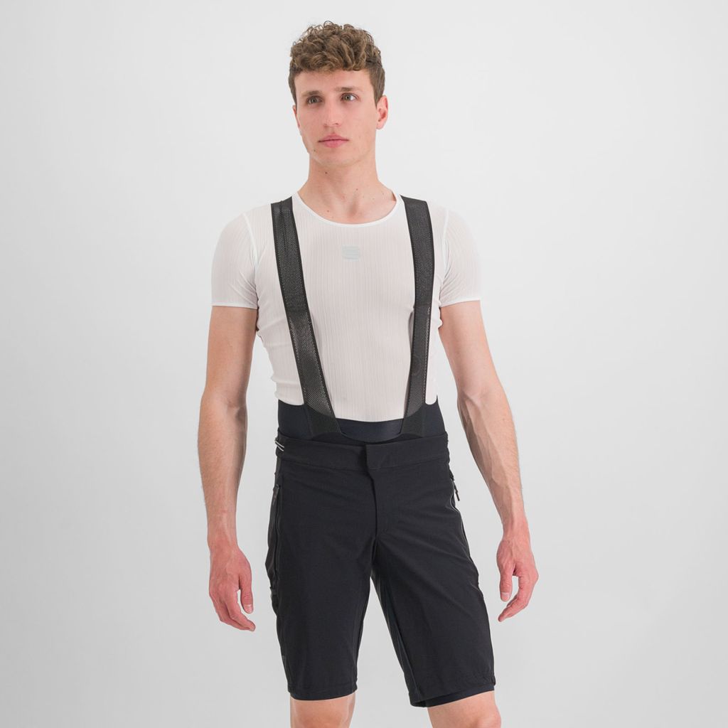 SPORTFUL Fahrradshorts ohne Träger - SUPERGIARA - Schwarz 3XL