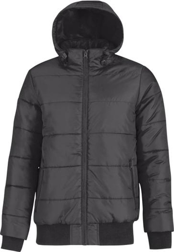 Herren Winterjacke - B&C SUPERHOOD/M - dark grey - Größe 2XL