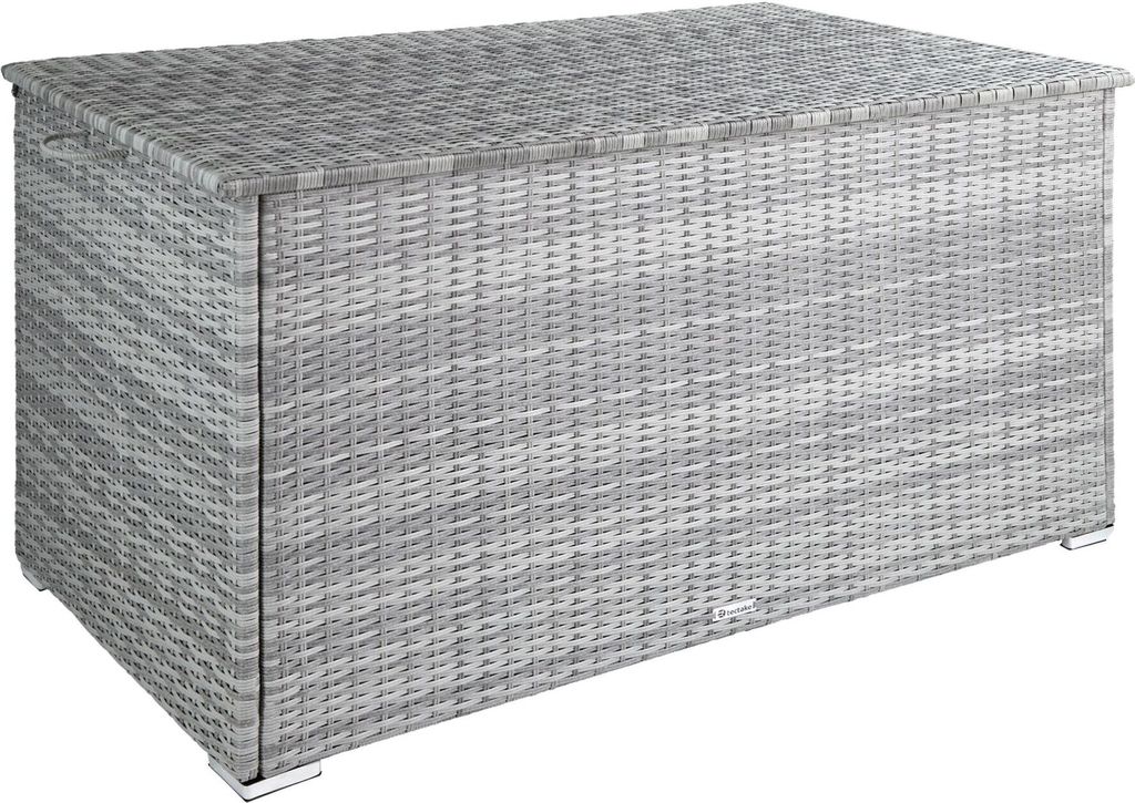 tectake® Aluminium Auflagenbox Oslo 145 x 82,5 x 79,5 cm Produktbild 