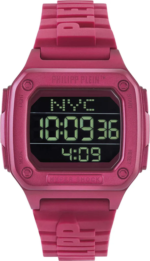 Montre Homme Philipp Plein PWHA0121 Sportive de Luxe en Acier Argenté