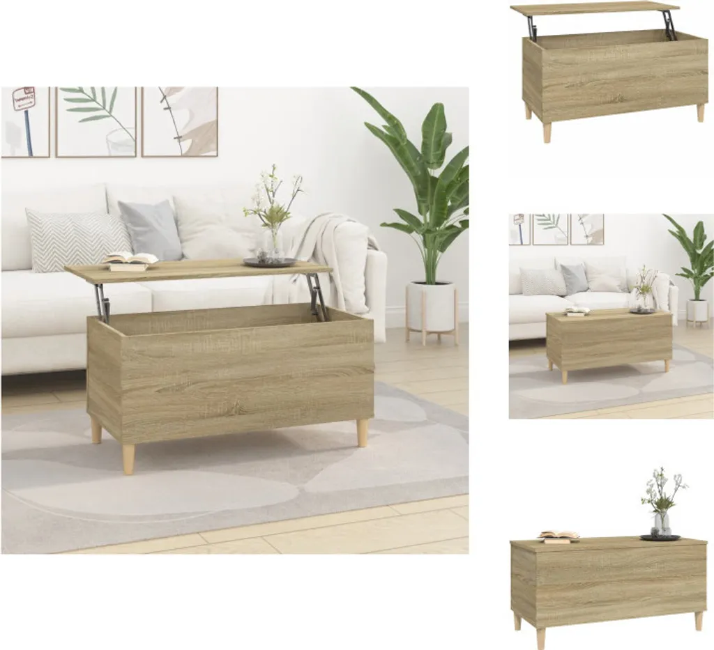 vidaXL Tavolino Salotto Rovere Sonoma - Arredo Casa Contemporaneo