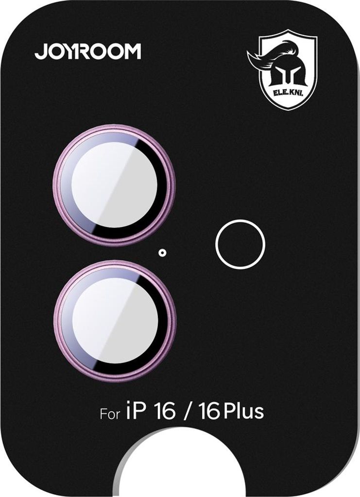 Joyroom JR-MFY0259 Schutzglas für iPhone 16/16 Plus Kamera - Rosa