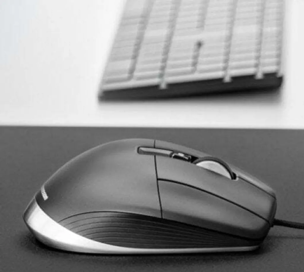 3Dconnexion CadMouse Pro Optique : Bouton central et molette QuickZoom