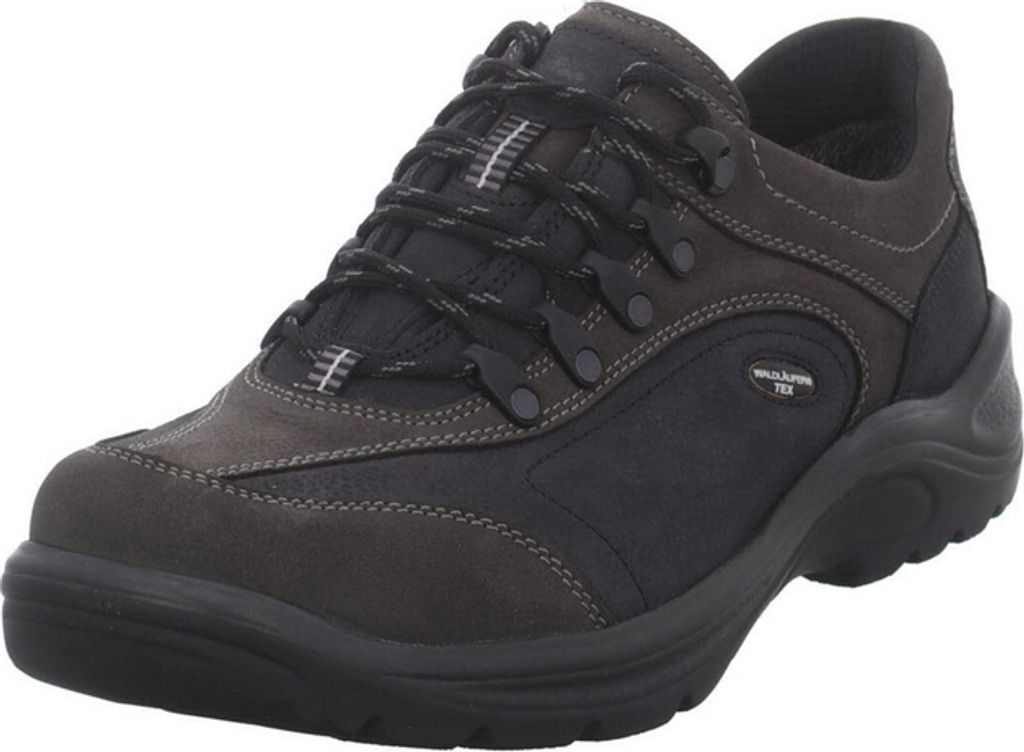 Waldläufer HAYO Outdoor-Halbschuh, Bear, Carbon / Notte, Weite H 415901-305-351 44 1/2