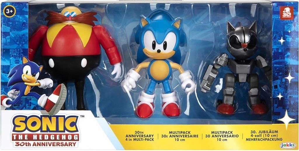 Jakks Pacific - Zestaw Figurki Sonic The Hedgehog 30-lecie, Image du produit 