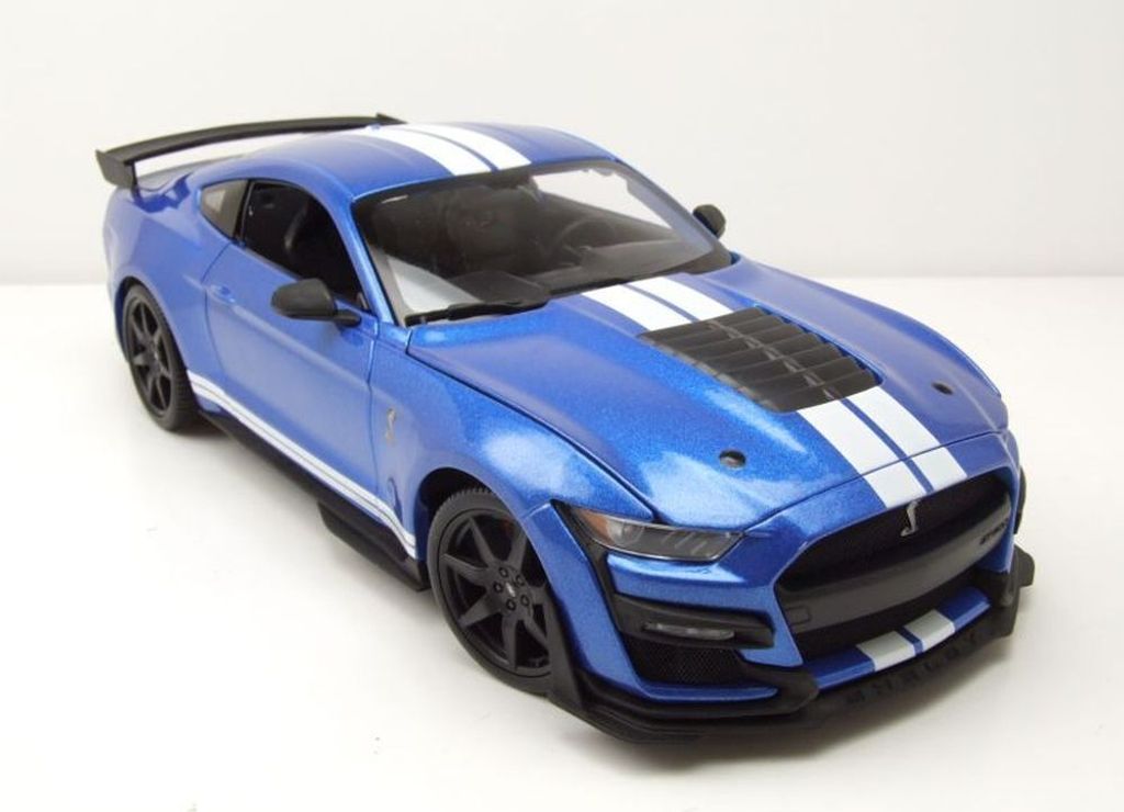 Maisto 31388 - Modellauto - Mustang Shelby GT500 '20 (blau, Produktbild 14