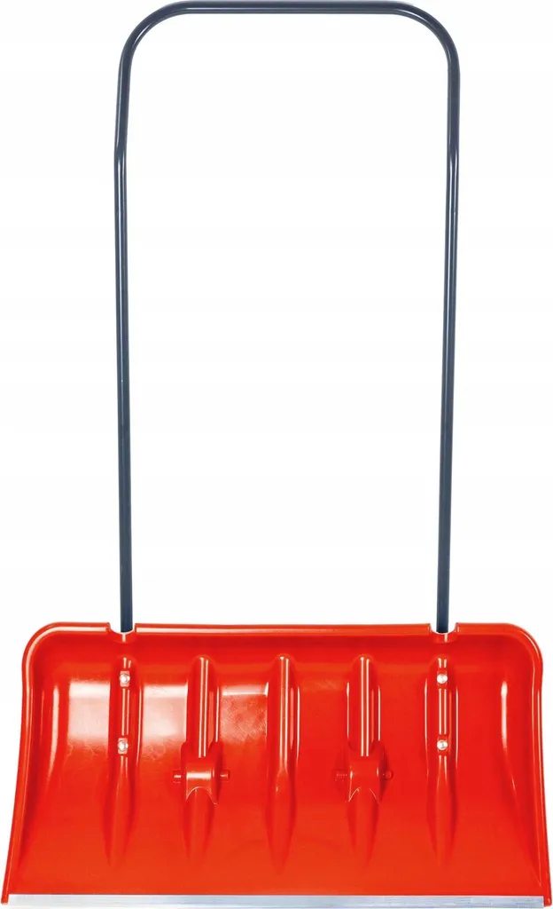 Pelle à neige à roulettes orange - Lame de déneigement robuste 74cm