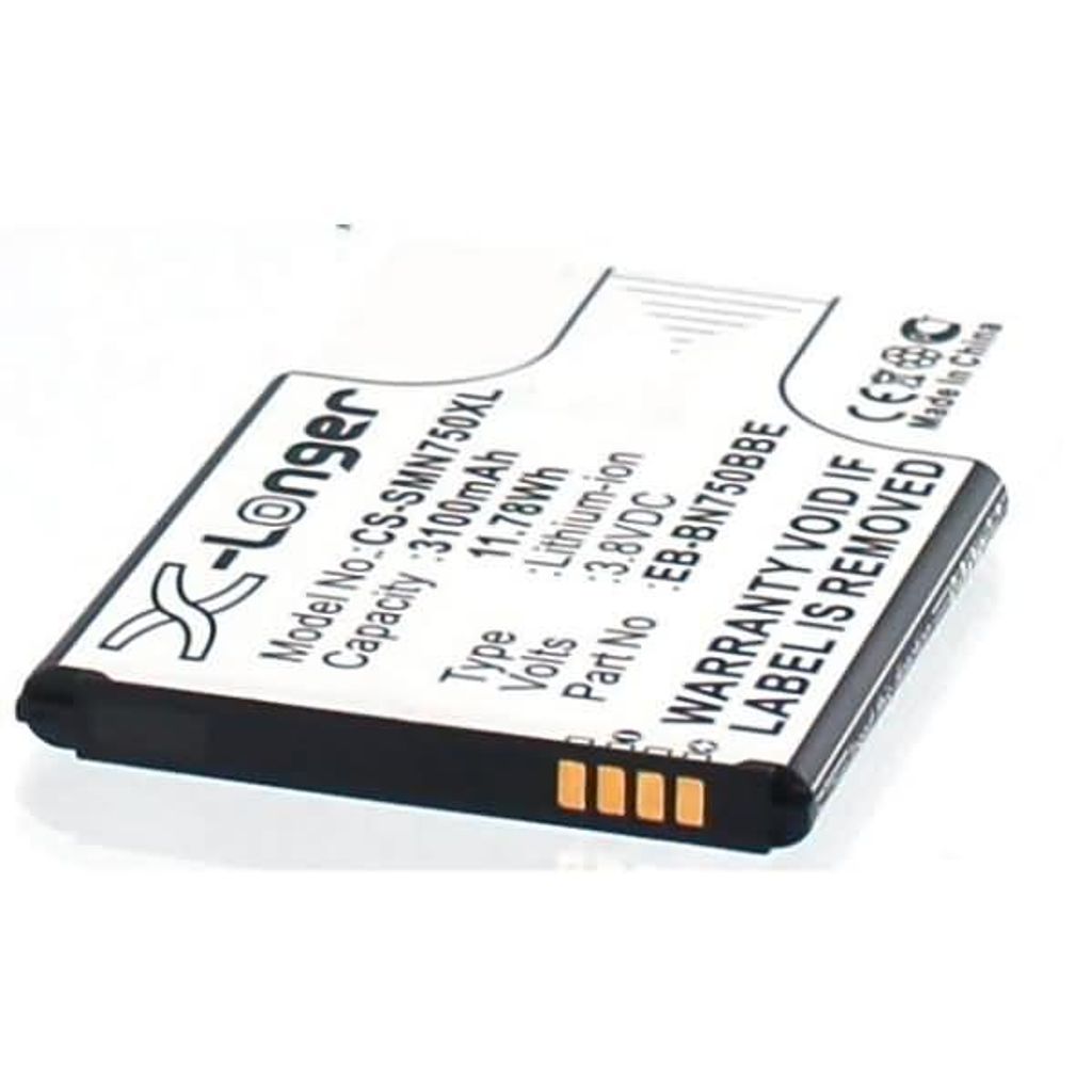 Akku für Samsung EB-BN750BBE Li-Ion 3,8 Volt 3100 mAh schwarz.