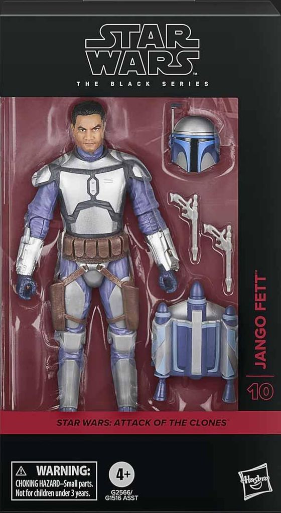 Star Wars The Black Series Jango Fett, 4 Jahr(e), Mehrfarbig