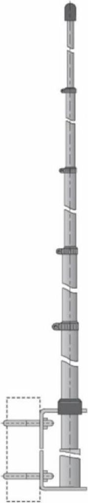 Midland Albrecht GPA 27 1/2 - Antenne - Funksprechanlage Image du produit 