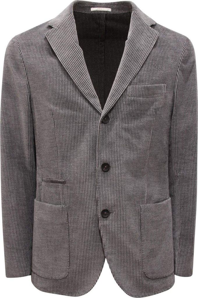 6852Az Giacca Velluto Uomo Fradi Man Velvet Jacket