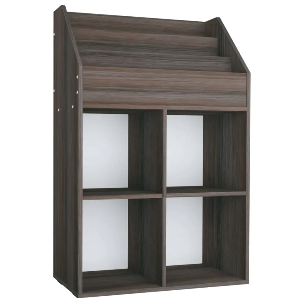 Libreria Robusta per Bambini 71x30x114 cm Rovere e Grigio | Prezzo Top