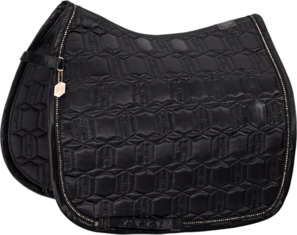 Eskadron Dressurschabracke Satin Crystal Heritage 2024 Schabracke Dressur Black XXS (Shetty)