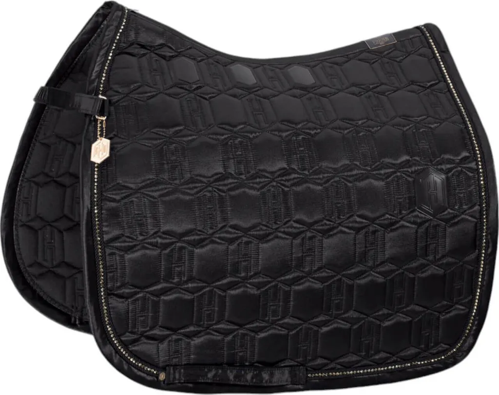Chabraque Dressage Satinée à Cristaux Eskadron Heritage 2024 Noir DL