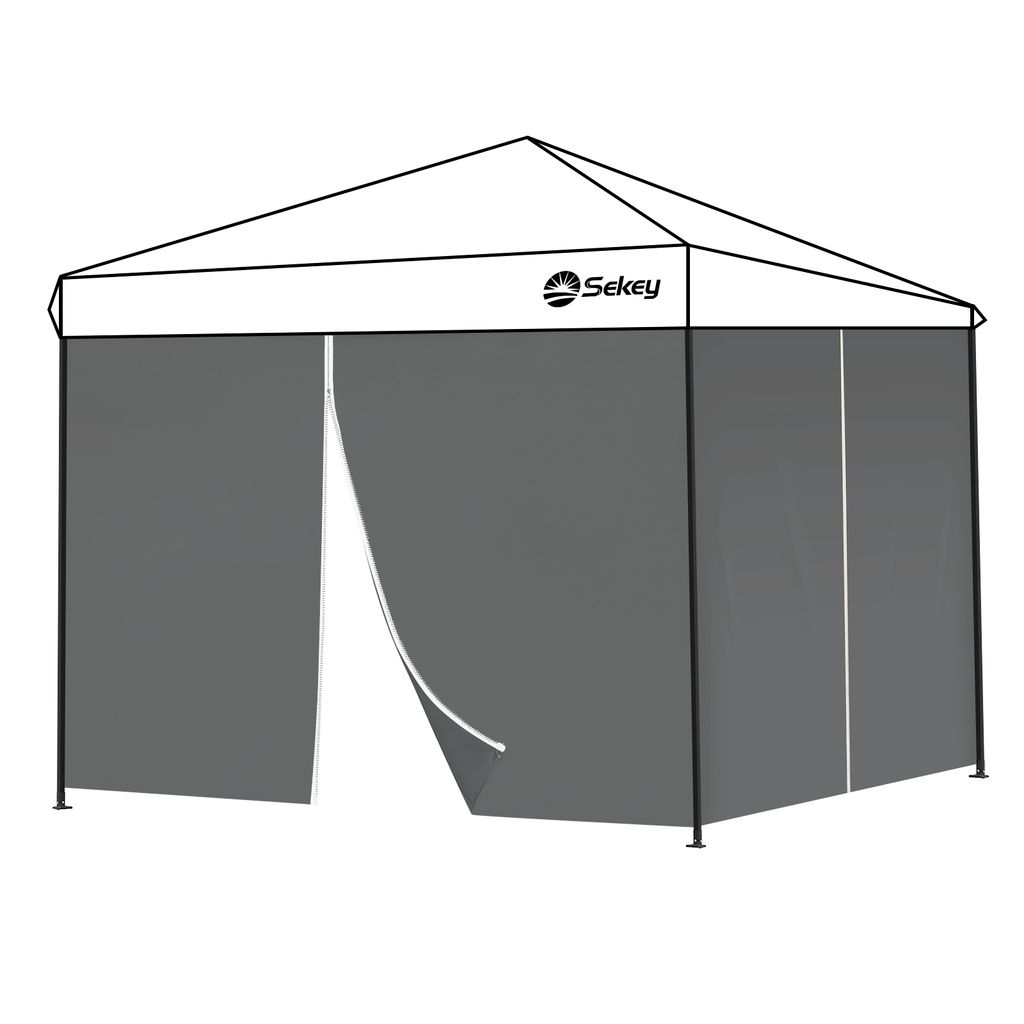 Sekey 2 Seitenteile für 3x3 /3x6m/3x9m pavillon mit Produktbild 