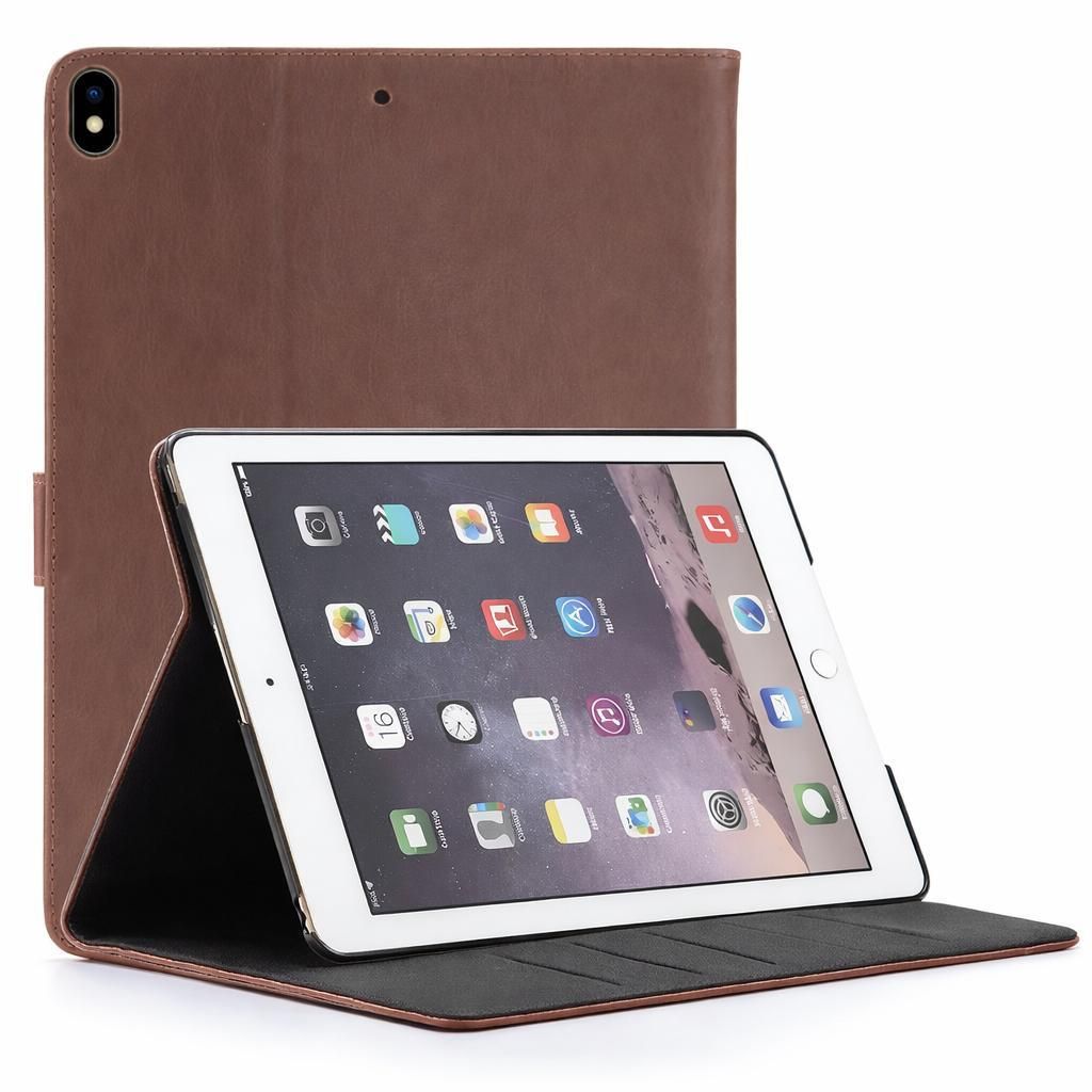 Schutz Hülle für Apple iPad Pro 10.5" Zoll (2017) / Air 3 (2019) Smart Cover Case Etui Schutzhülle Klapphülle Standfunktion - Dunkelbraun