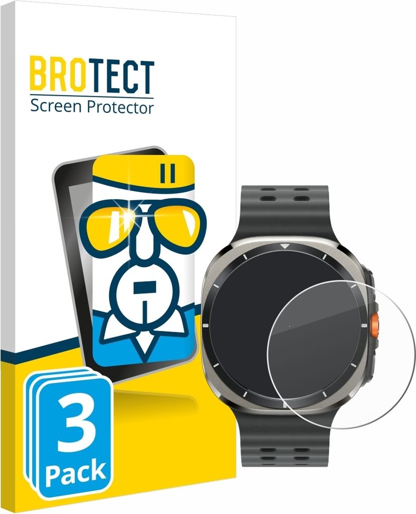 3x BROTECT Schutzglas für Samsung Galaxy Watch Ultra / Produktbild 