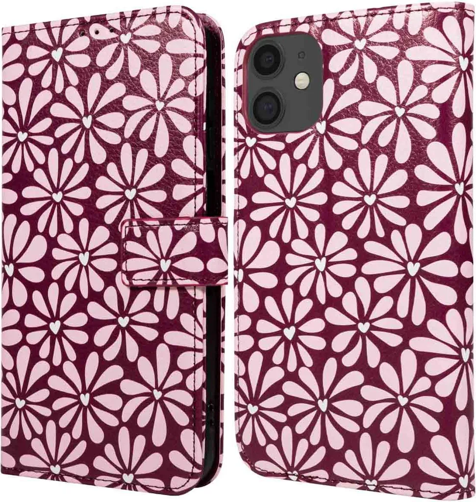 Custodia Pieghevole iMoshion iPhone 11 - Bloom Love Blush per Lavoro