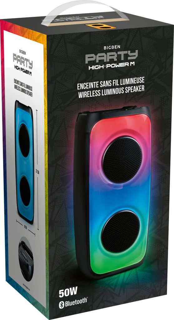 PARTY Box M [BT-Speaker/disco lighting] Produktbild 