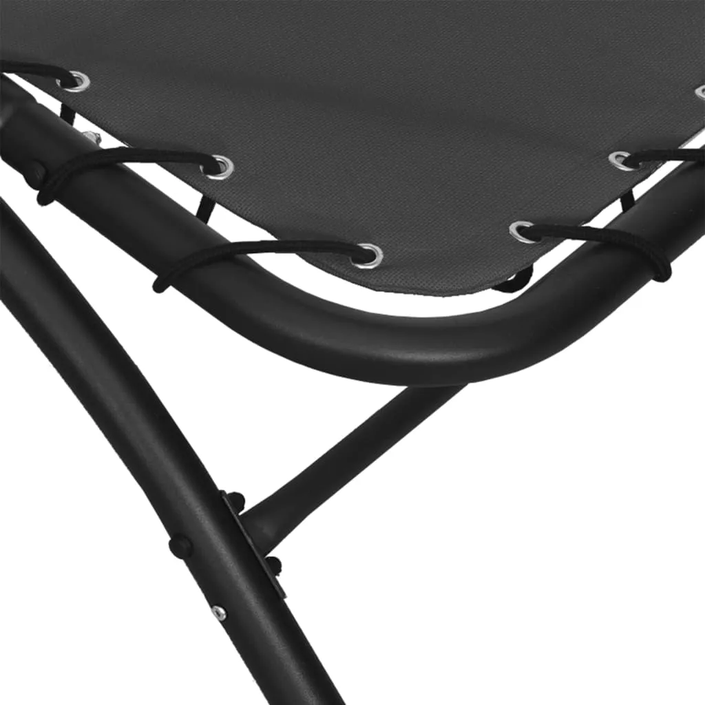 vidaXL Lettino Tettuccio 167x80x195 cm | Struttura Acciaio Alta Resistenza - 8