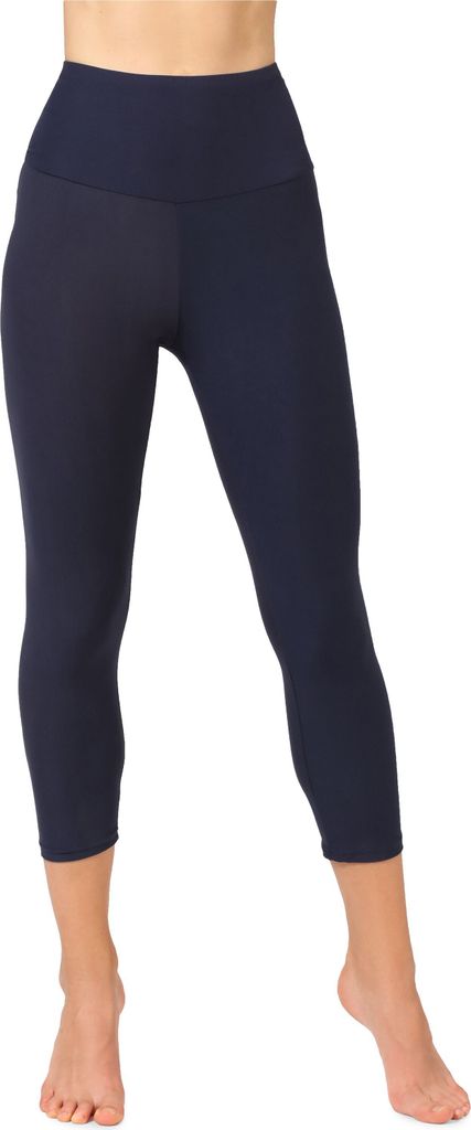 Merry Style Damen 3/4 Leggings MS10-302 (Marineblau, 3XL)