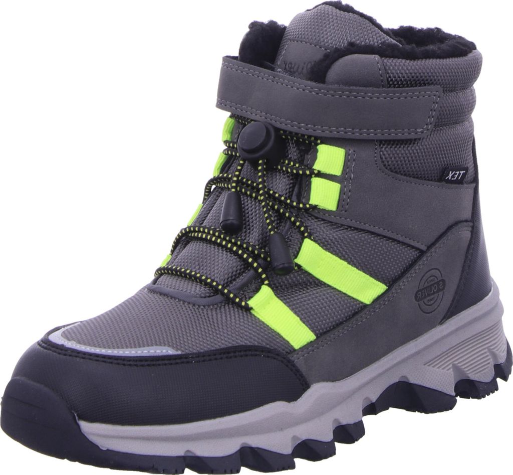 s.Oliver Uni Winterstiefeletten 33307-31, 33307-32, 33307-33, 33307-34, 33307-35 SOL-46422 LIGHT GREY 31