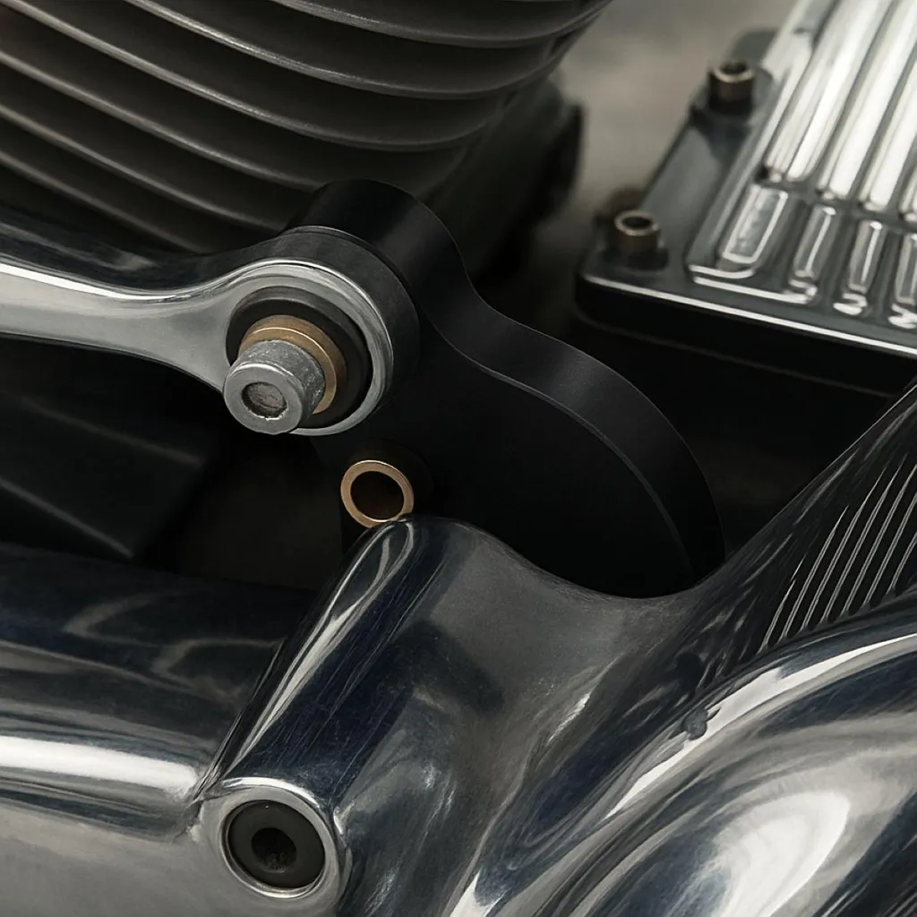 Sélecteur de vitesse assisté noir pour Harley Davidson Touring 2017-2025