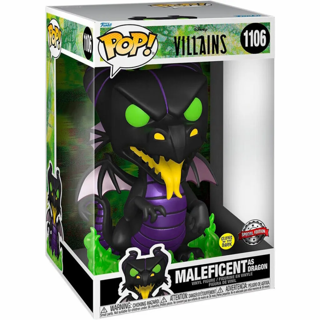 Maleficent Dragon Funko Pop! 25cm - Déco Disney Villains pour Fan Pop!