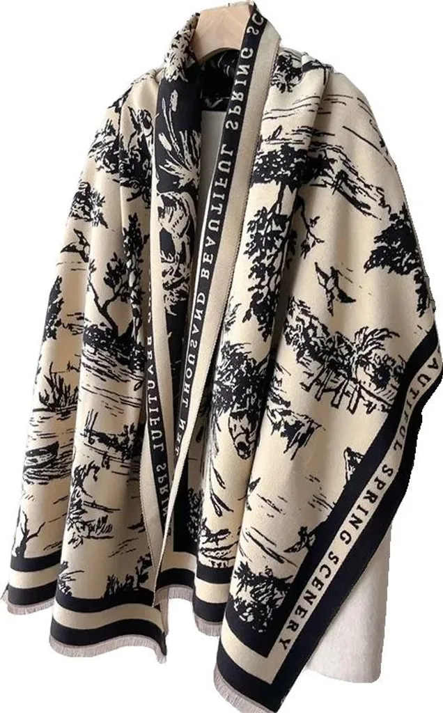 Sciarpa, calore invernale, accessorio moda, 2, 65x185 cm-d