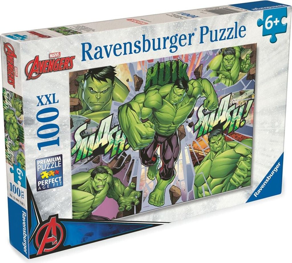 Hulk XXL 100-Teile-Puzzle für Marvel-Fans