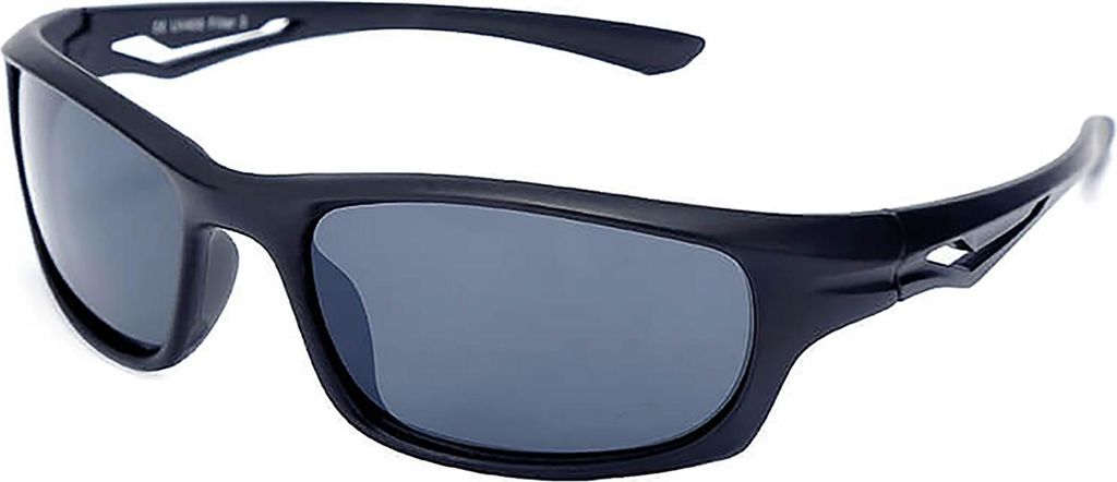 Schmale Sonnenbrille Snake Gap Bikerbrille 7x4cm schwarz matt