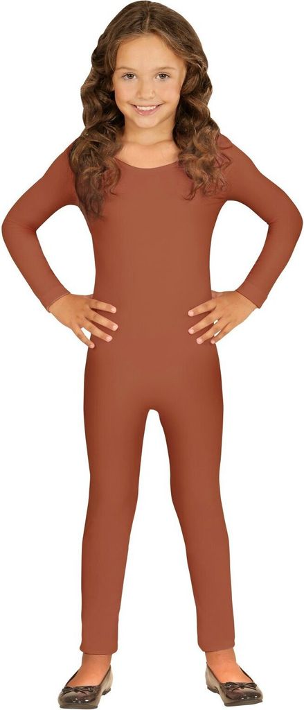 Langer Body braun Kindergröße: 116-128