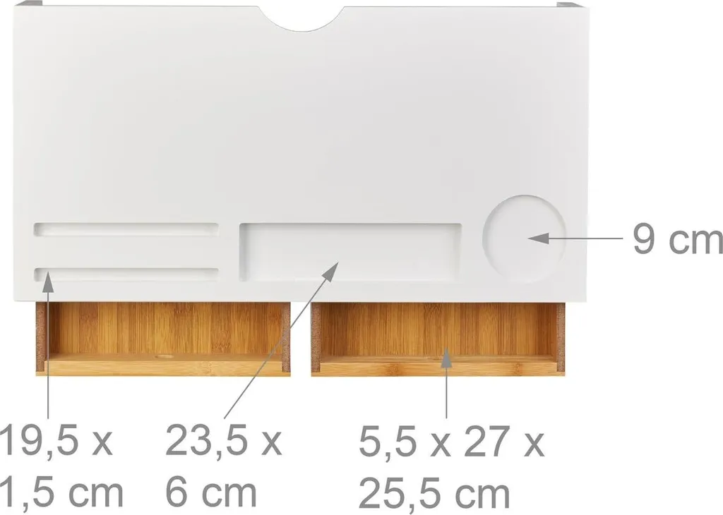 Paravent blanc avec tiroirs malins pour optimiser petits espaces - 5