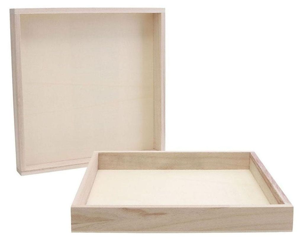 Creativ Company Holzrahmen Basteln 24,5x24,5x3cm10 Stück