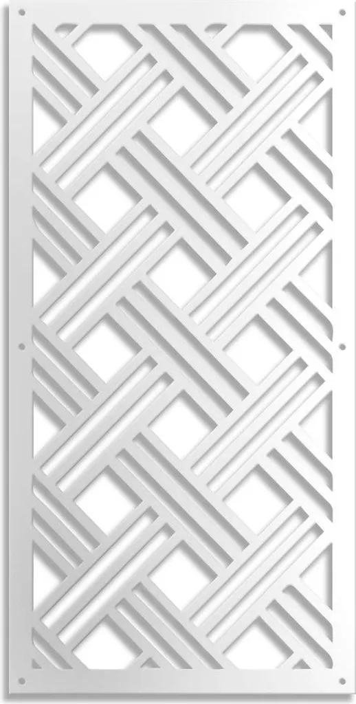 Pannello Vetrine Traforato CLASSICAL D 10mm Bianco | Arredo Negozi - 2