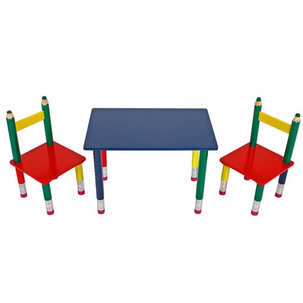 Kindersitzgruppe Kindertisch mit 2 Stühlen Kindermöbel Esstisch Kinderstuhl NEU