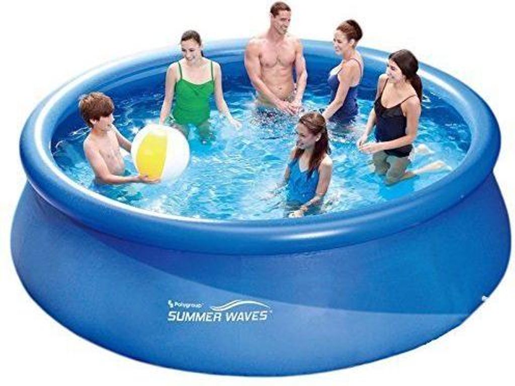 Summer Waves Fast Set Quick Up Pool 305x76cm Swimming Pool Familien Schwimmbad