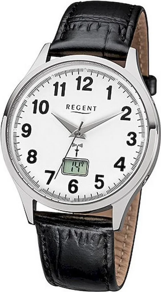 Montre Regent Homme FR-228 : Élégance Classique avec Bracelet en Cuir Noir