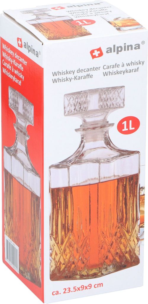 Alpina Whisky Dekanter 1l | 2 Stk Produktbild 