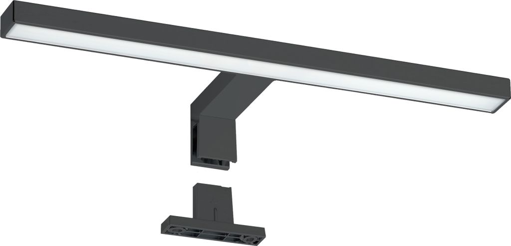 Oktaplex LED Spieglleuchte 2 in 1 Klemmleuchte Aufbaulampe Produktbild 